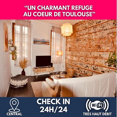 Apartamento Le Charme D'Arnaud Hypercentre Wifi Accueil Gratuit H24 Toulouse Exterior foto