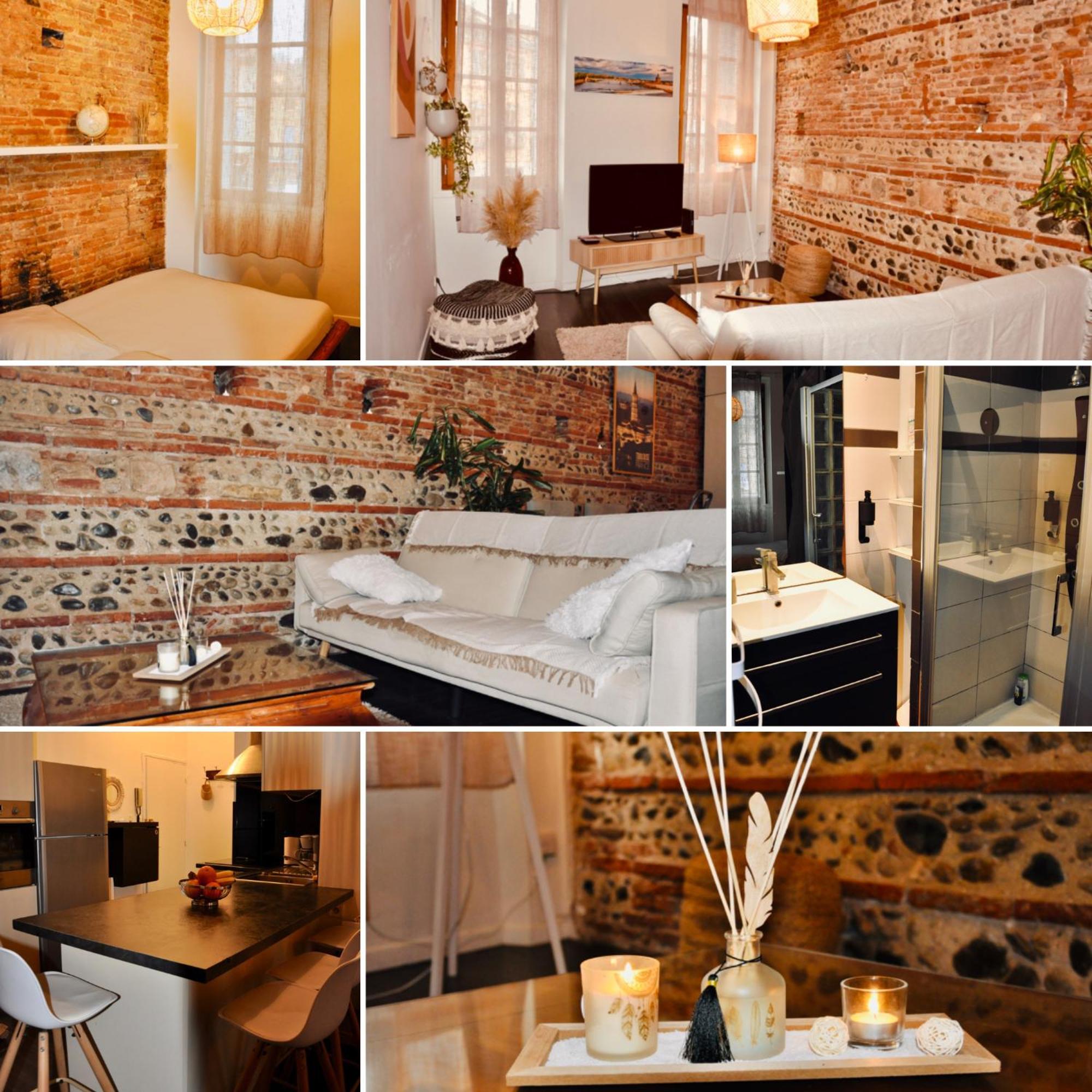 Apartamento Le Charme D'Arnaud Hypercentre Wifi Accueil Gratuit H24 Toulouse Exterior foto